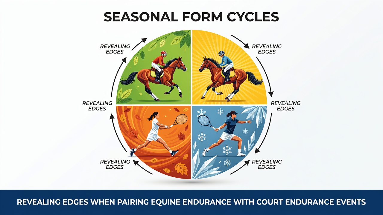 Comparative endurance data across horse racing and tennis seasons